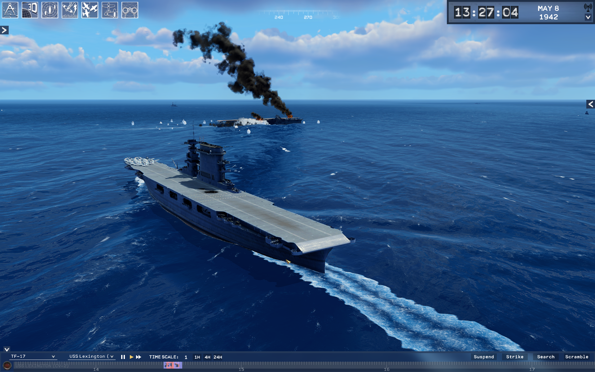 Naval gunnery - ships dont lead against naval tagets :: Task Force ...
